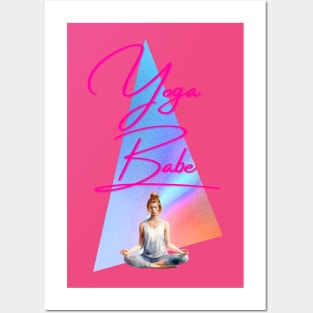 Yoga Babe 2 Posters and Art